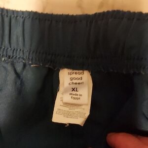 Spread Good Cheer Green Scrub Pants XL